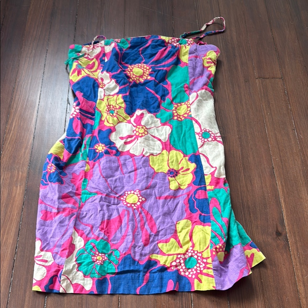 GAP Colorful Floral Mini Dress